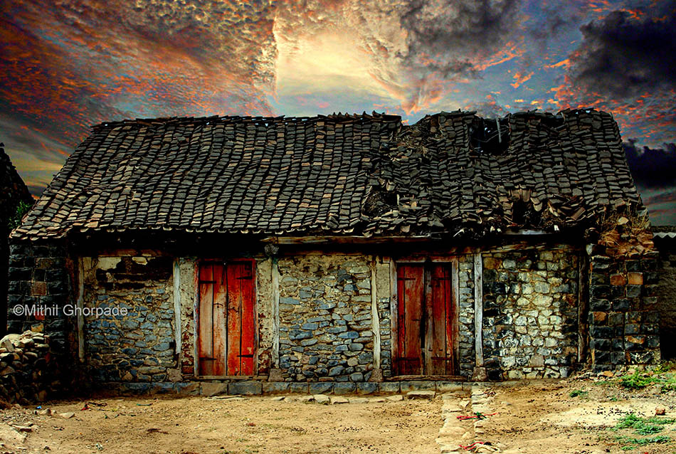 broken house